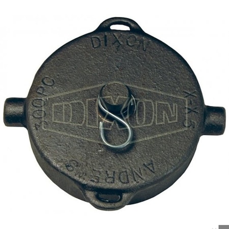 Dixon Pipe Cap, 2 in Nominal, NPSM, Iron, Domestic 200-PC-MI